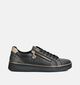 Remonte Zwarte Sneakers met Veter en Rits voor dames (360408) - geschikt voor steunzolen
