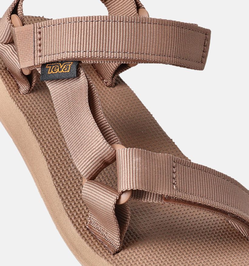Teva Original Universal Sandales plates en Nude pour femmes (370890)