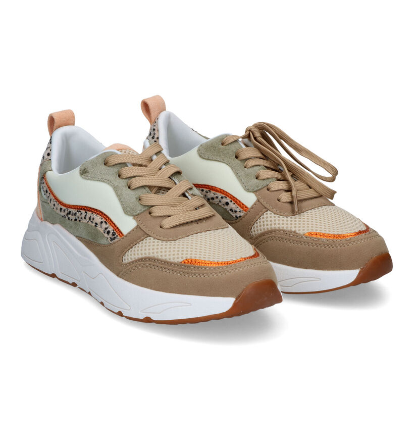 Posh by Poelman Bruine Sneakers voor dames (345006)