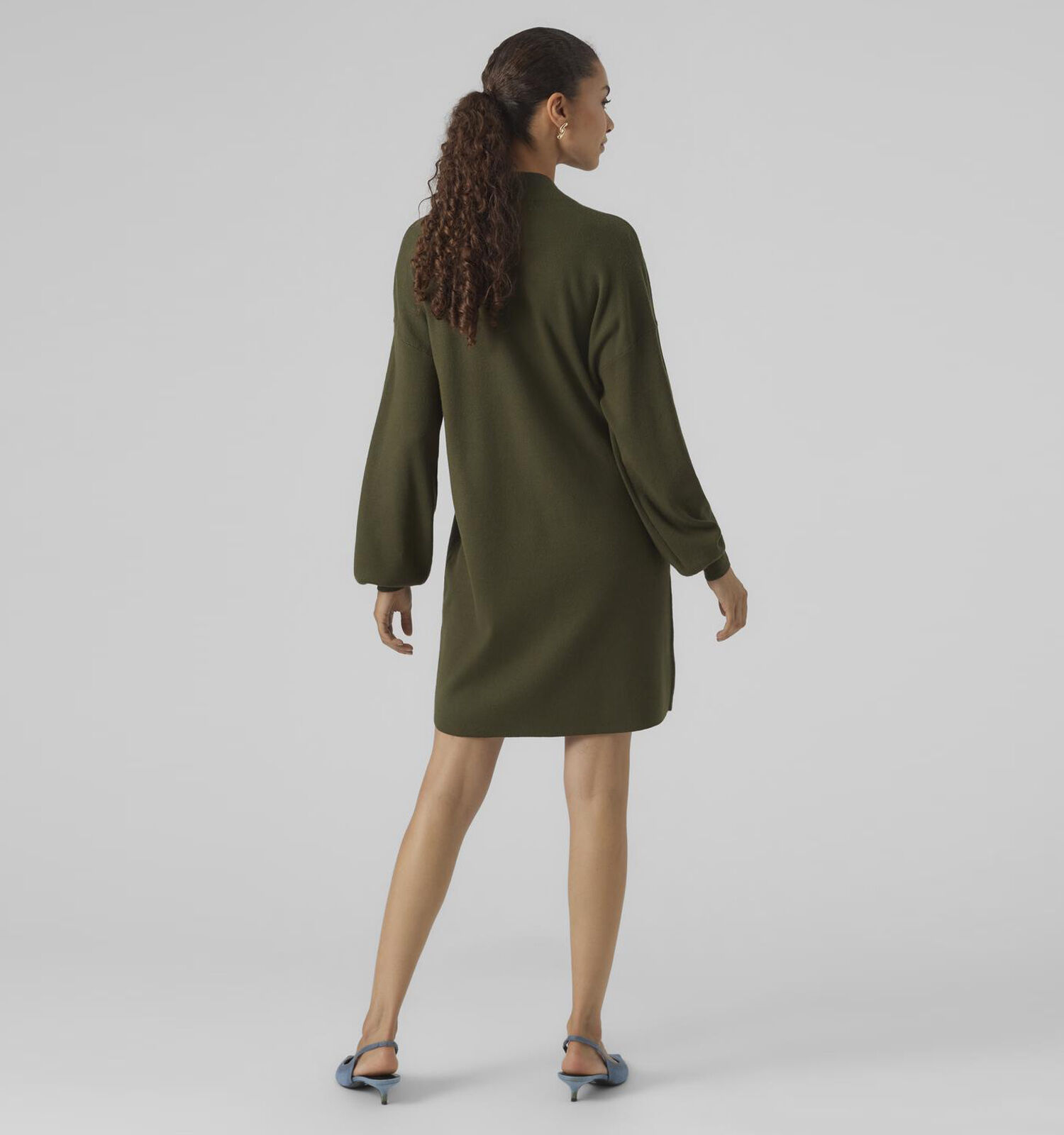 Vero Moda Nancy Kaki Trui jurk Dames Kleedjes Online op TORFS.BE