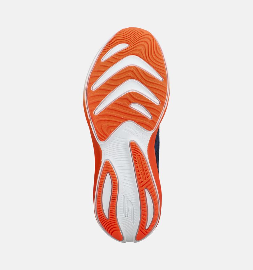 Skechers Aero Spark Baskets basses en Bleu fonc&eacute; pour gar&ccedil;ons, filles (377114)