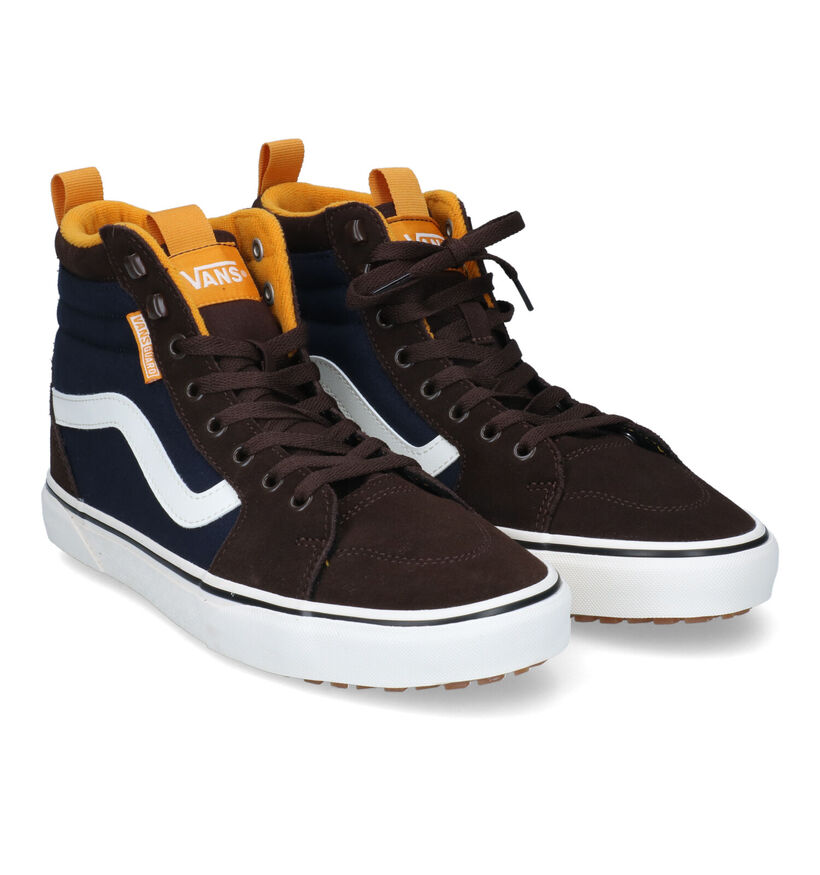 Vans Filmore Hi Baskets en Noir en simili cuir (294265)