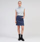 Vila Silver Blauwe Korte jeansrok voor dames (348767)