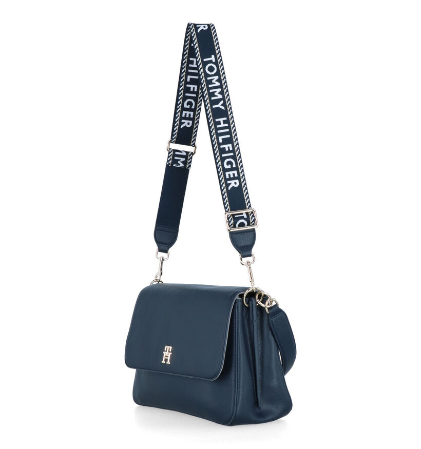 Tommy Hilfiger Life Sac à bandoulière en Bleu en simili cuir (327738)