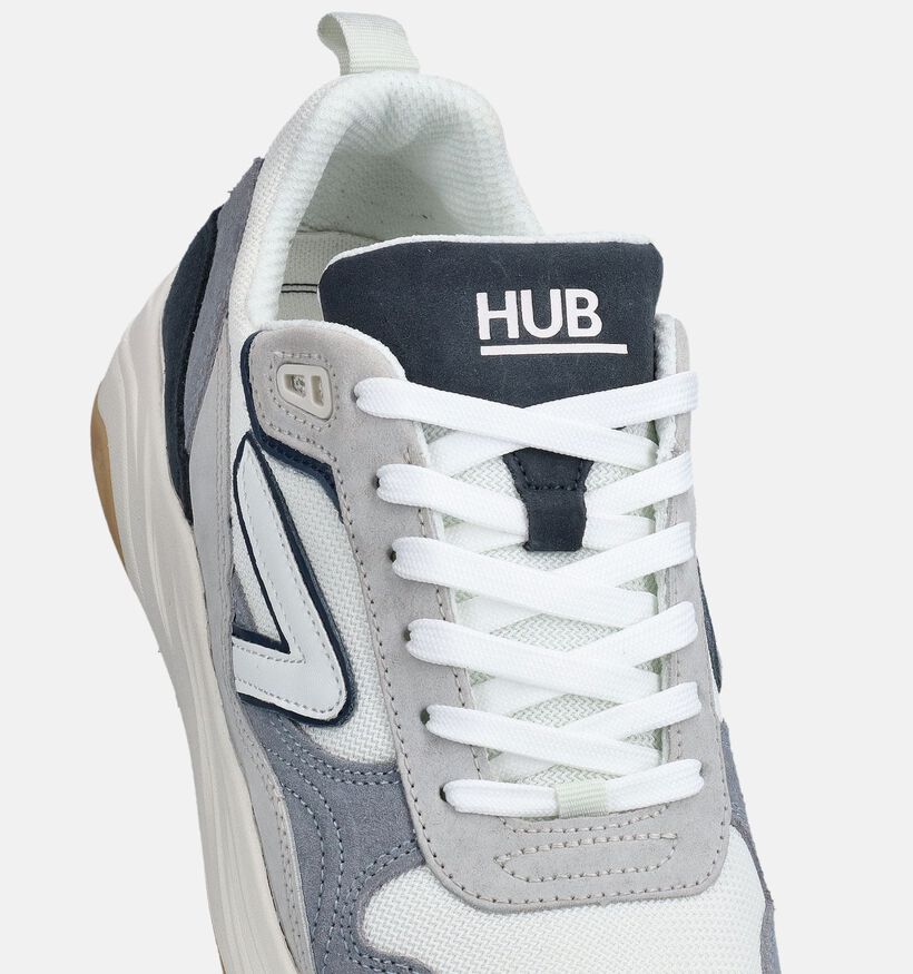 Hub Glide Witte Sneakers voor heren (369581) - geschikt voor steunzolen