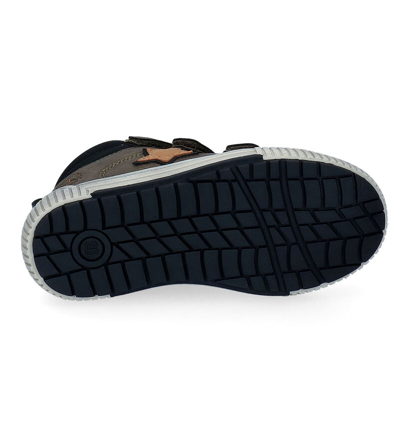 Milo & Mila Chaussures hautes en Vert kaki en simili cuir (297263)
