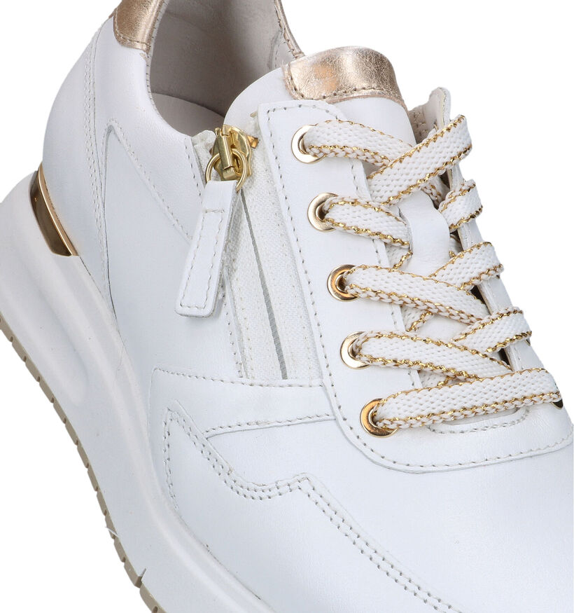 Gabor OptiFit Chaussures à lacets en Blanc pour femmes (319463) - pour semelles orthopédiques
