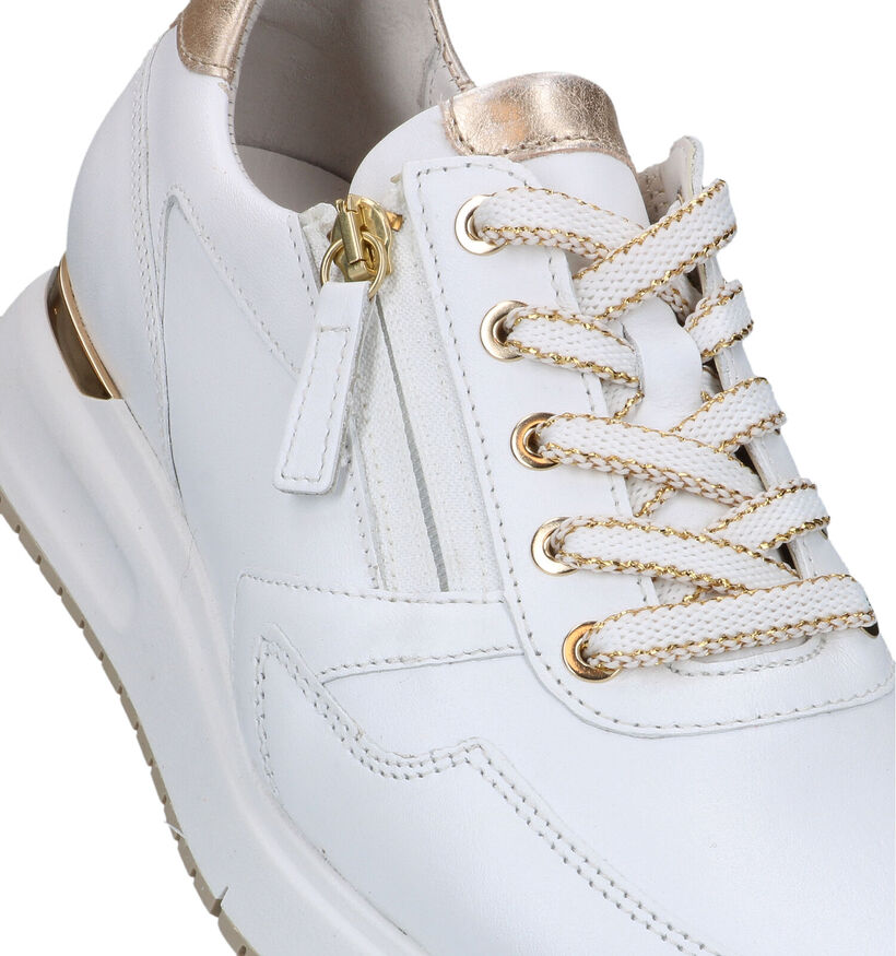 Gabor OptiFit Beige Veterschoenen voor dames (323155) - geschikt voor steunzolen