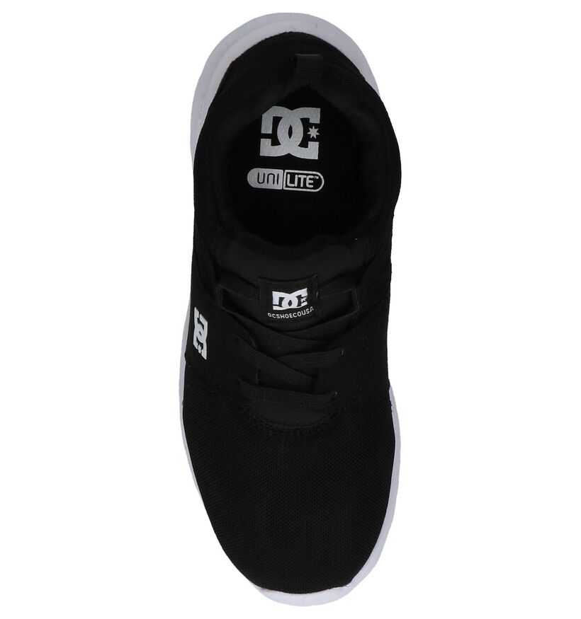 Sportieve Sneakers DC Shoes Heathrow Zwart in stof (210556)