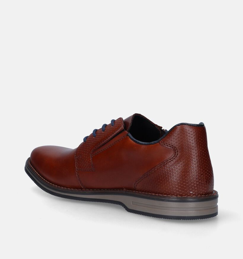 Rieker Cognac Veterschoenen voor heren (344382)
