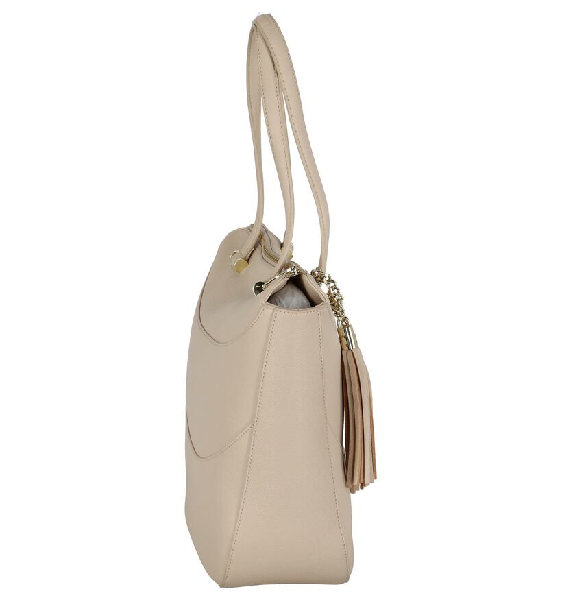 Licht Beige Shopper Tas Kisses Of Pearl Chloe, , pdp