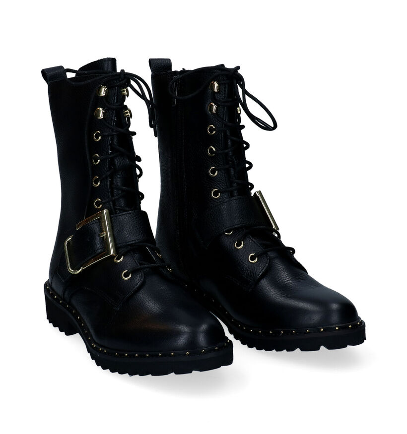 Tango Bee Zwarte Boots in leer (294638)