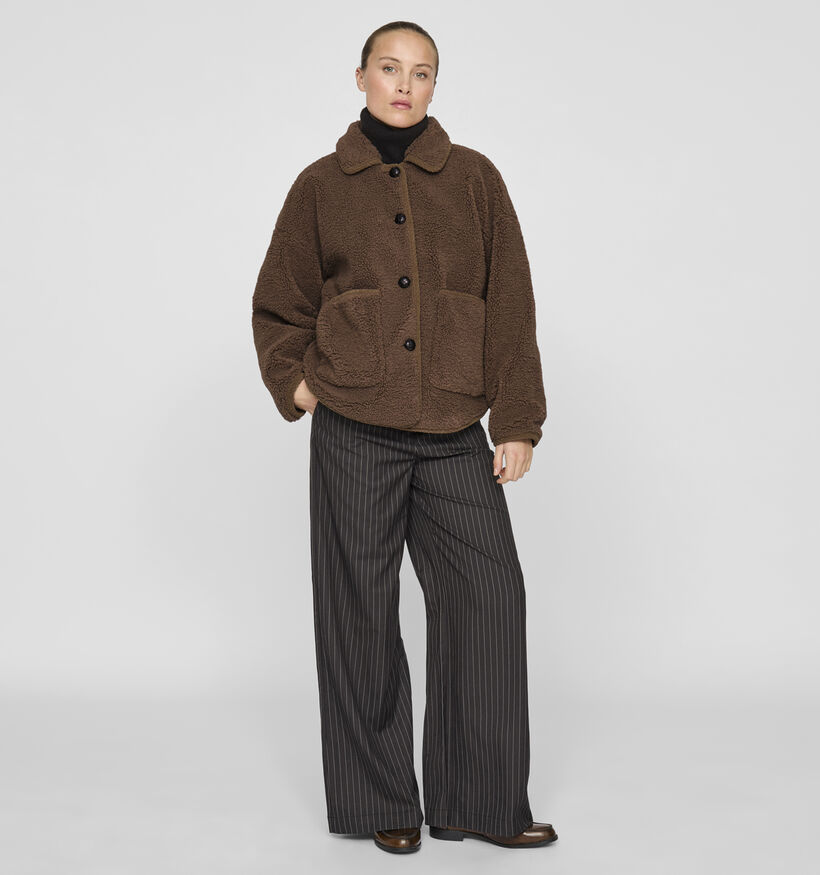 Vila Vimelusa Manteau court en Marron pour femmes (364088)