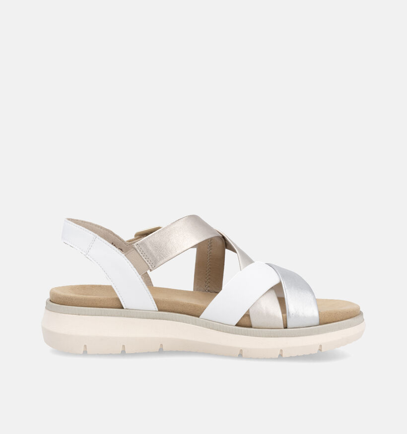 Remote Witte Sandalen met platform voor dames (354861) - geschikt voor steunzolen