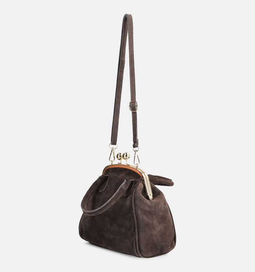 Via Limone Donkerbruine Handtas voor dames (376334)