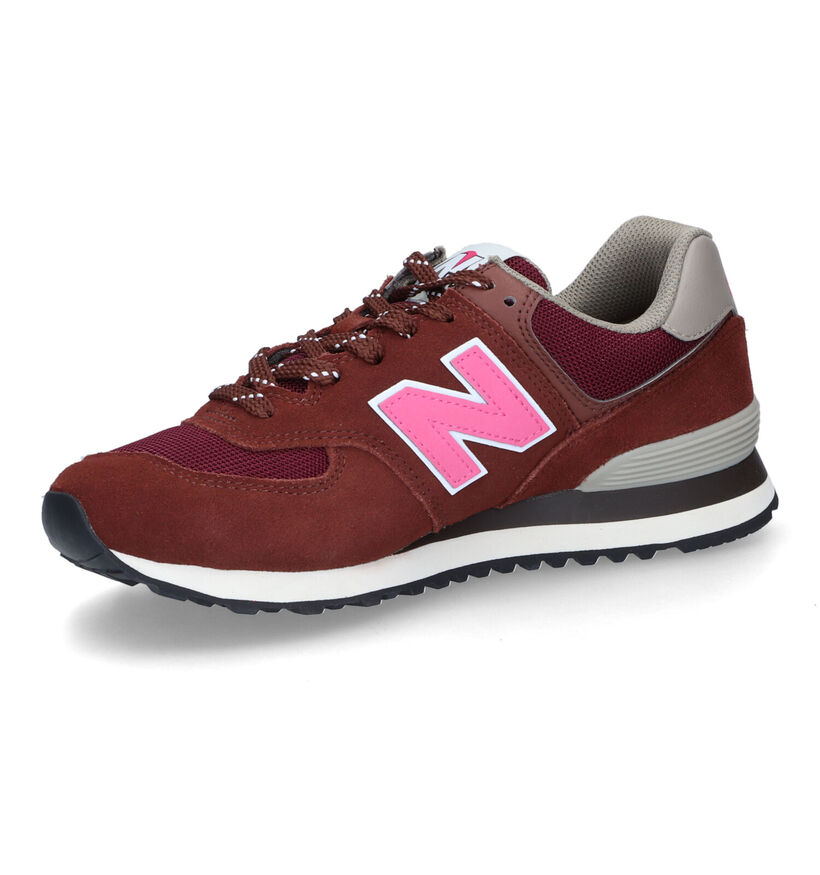 New Balance U 574 Baskets en Bleu pour garçons, hommes (350071) - pour semelles orthopédiques
