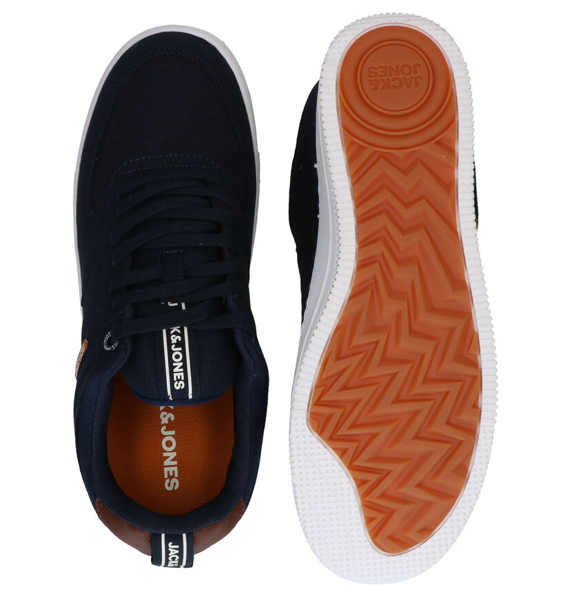 Jack & Jones Blauwe Sneakers in kunstleer (278256)