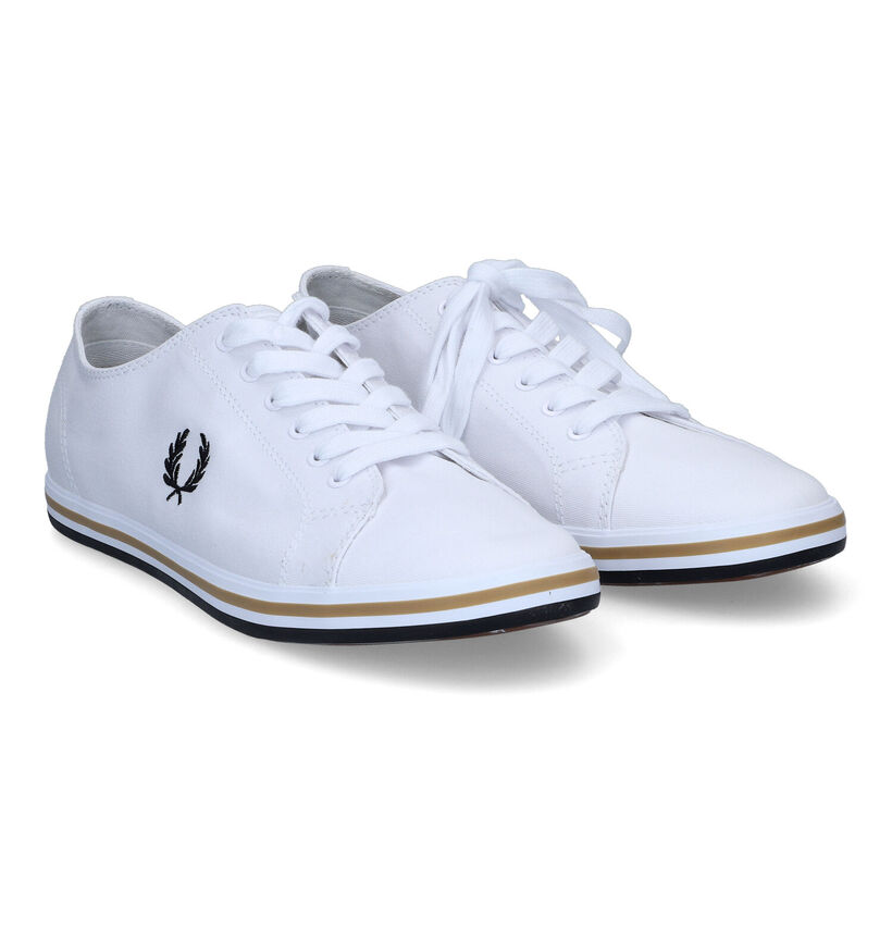 Fred Perry Plimsol Blauwe Sneakers in stof (309474)