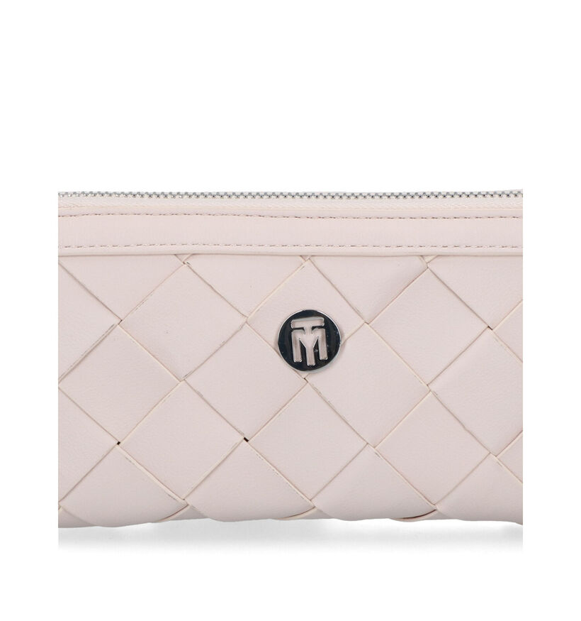 Marco Tozzi Porte-monnaie zippé en Rose pour femmes (306489)