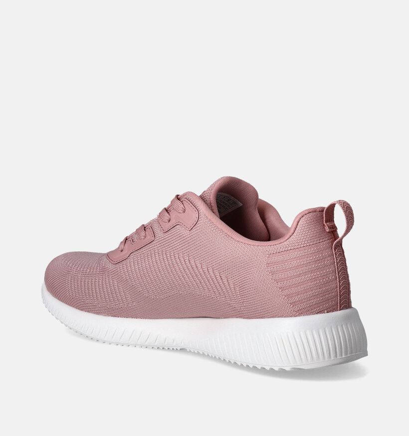 Skechers Bobs Squad Tough Talk Roze Sneakers voor dames (354753) - geschikt voor steunzolen