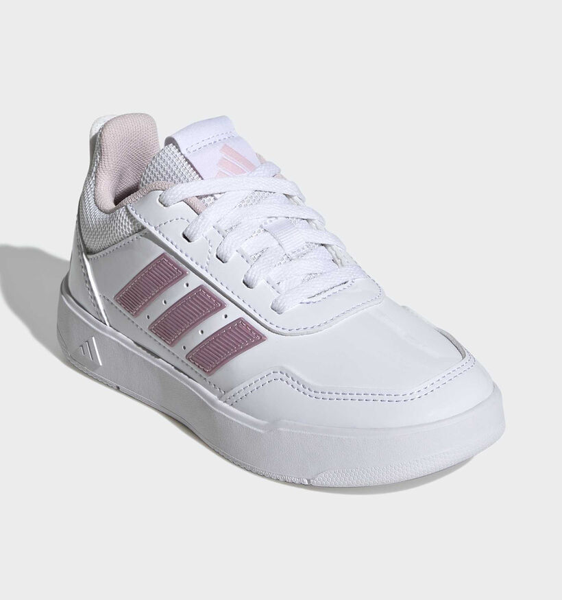 adidas Tensaur Sport 3.0 Witte/Roze Sneakers voor meisjes (375400)