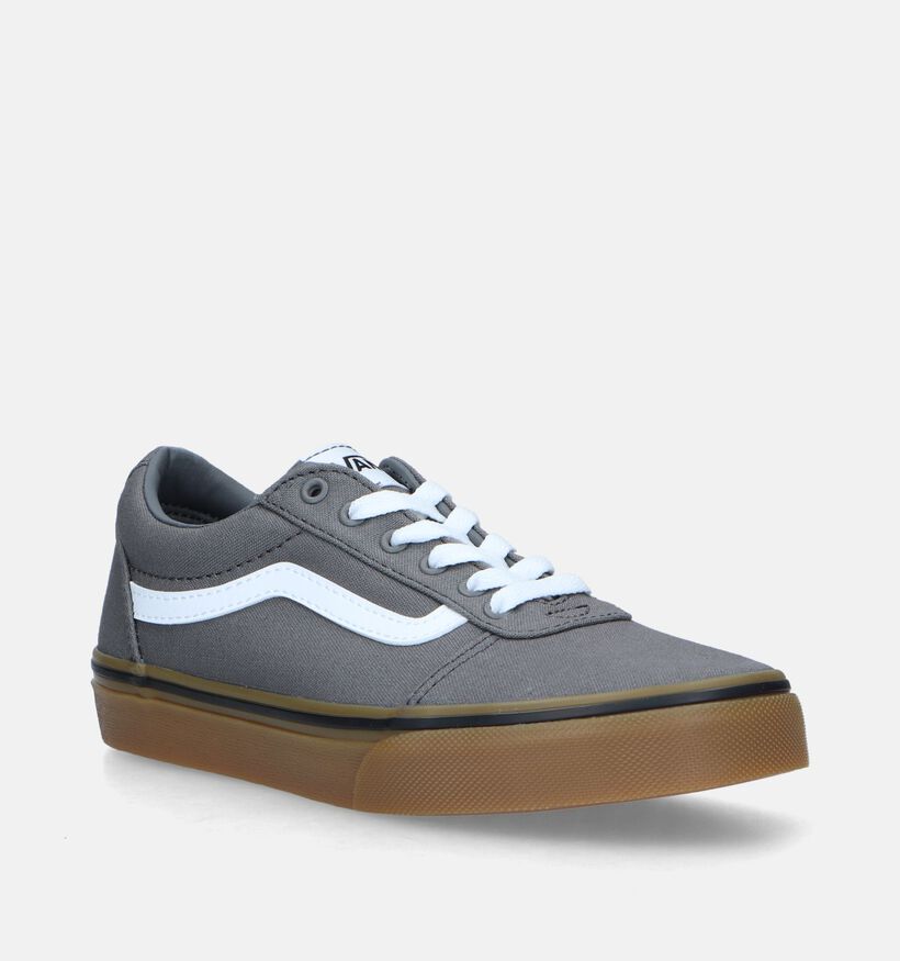 Vans YT Ward Baskets en Gris pour garçons (336504)