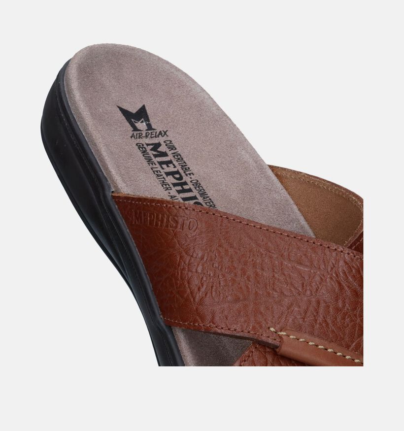 Mephisto Sander Buffalo Cognac Slippers voor heren (339229)