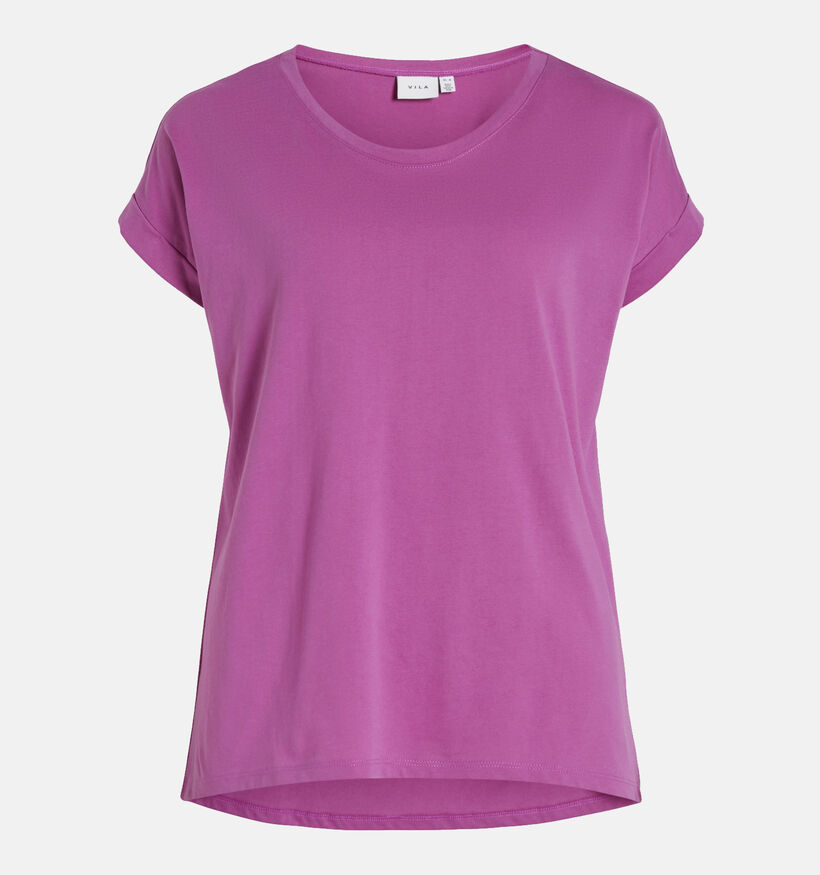 Vila Dreamers New Pure T-shirt en Mauve pour femmes (335449)