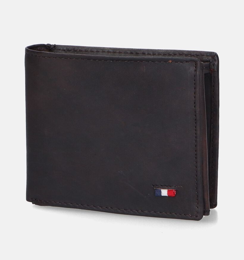 Euro-Leather Portefeuille en Marron pour hommes (353555)