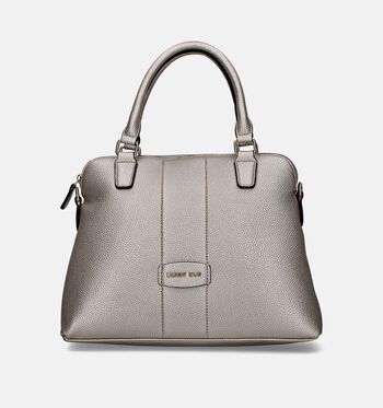 Laurent David Handtassen Beige/Goud/Blauw/Zilver