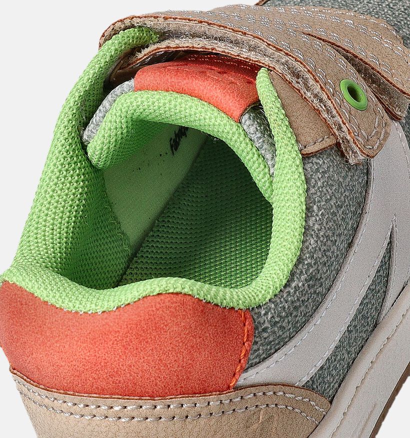SJ Beige Velcroschoenen voor meisjes, jongens (354464) - geschikt voor steunzolen