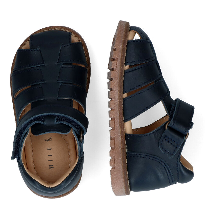 Milo & Mila Buzz Blauwe Sandalen voor jongens (322900)