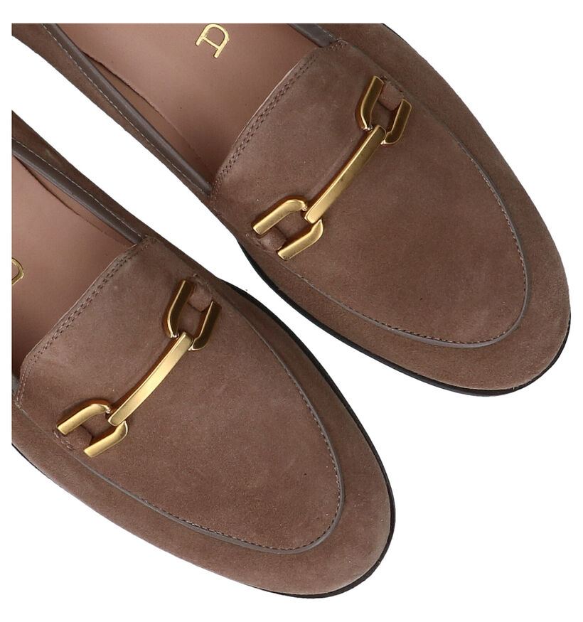 Unisa Daimiel Mocassins en Brun en cuir (283297)