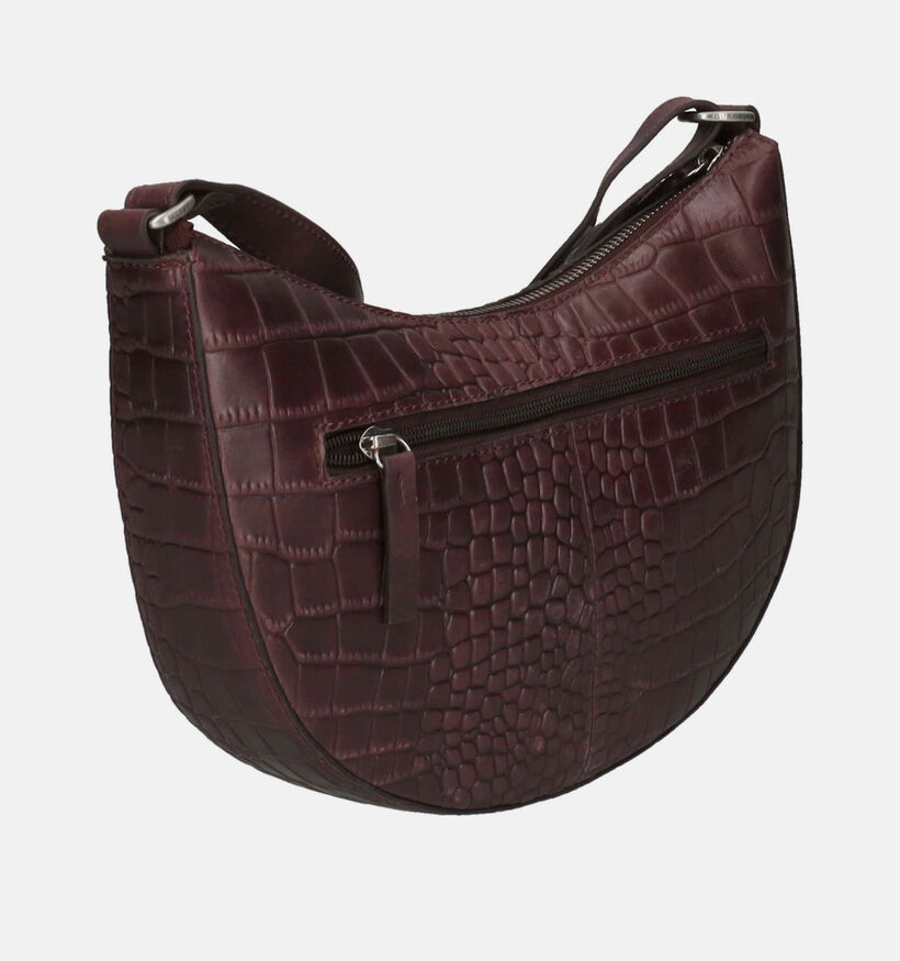 Burkely Colbie Sac port&eacute; crois&eacute; en Brun fonc&eacute; pour femmes (380468)