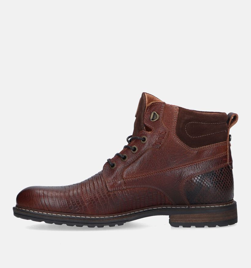 Australian Rick Bottines en Marron pour hommes (329960) - pour semelles orthopédiques