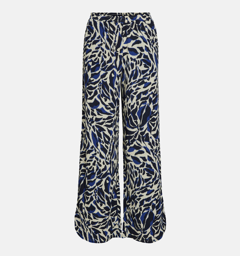 Vila Laya Pantalon large en Bleu pour femmes (353038)