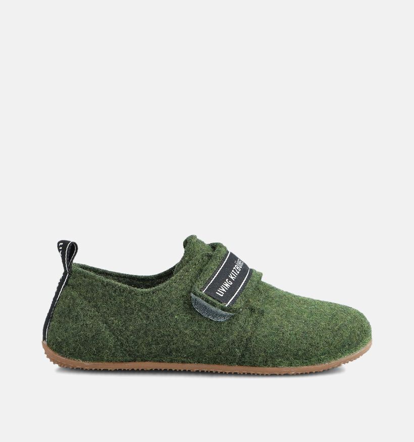 Living Kitzbühel Pantoufles fermées en Vert pour filles, garçons (365718)