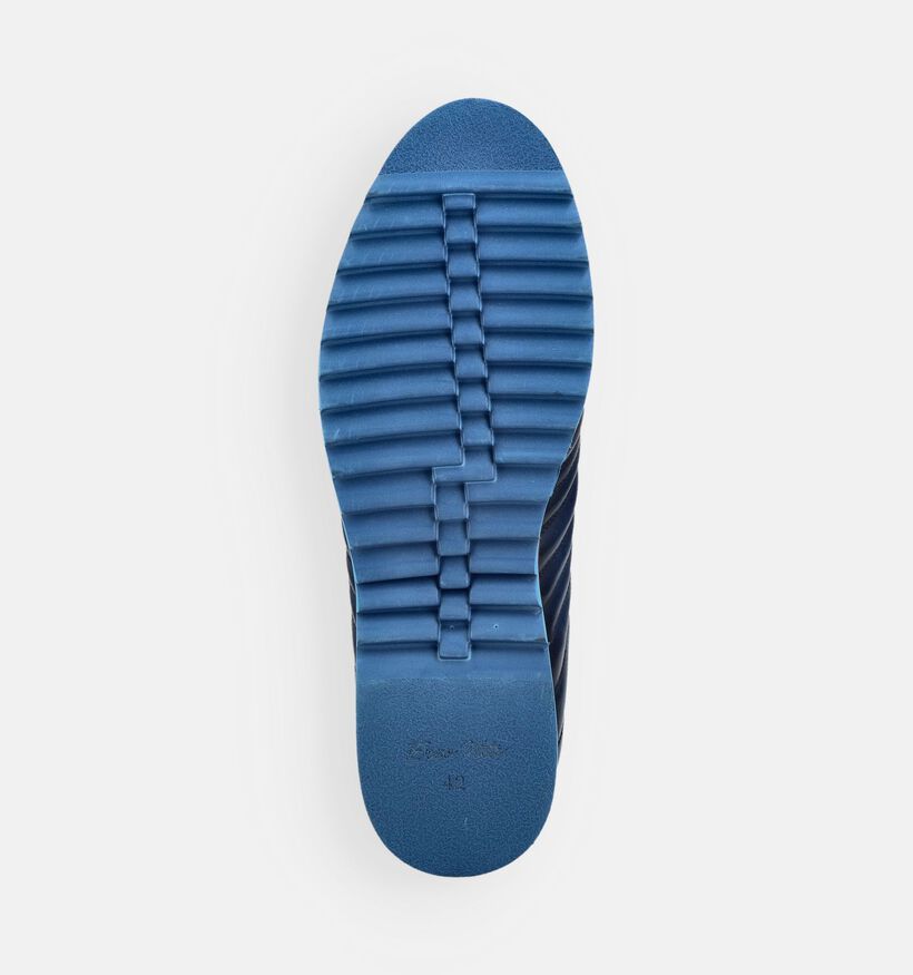 Enzo Vita Achille 11 Chaussures plates en Bleu fonc&eacute; pour hommes (382291) - pour semelles orthop&eacute;diques