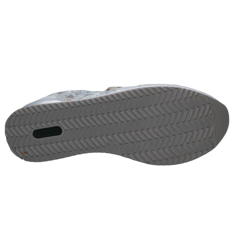 Remonte Chaussures à lacets en Argent en cuir (266875)