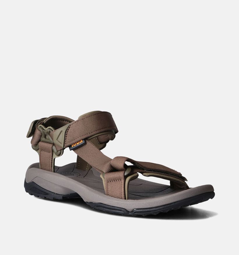 Teva Terra Sandales de marche en Vert kaki pour hommes (354636)