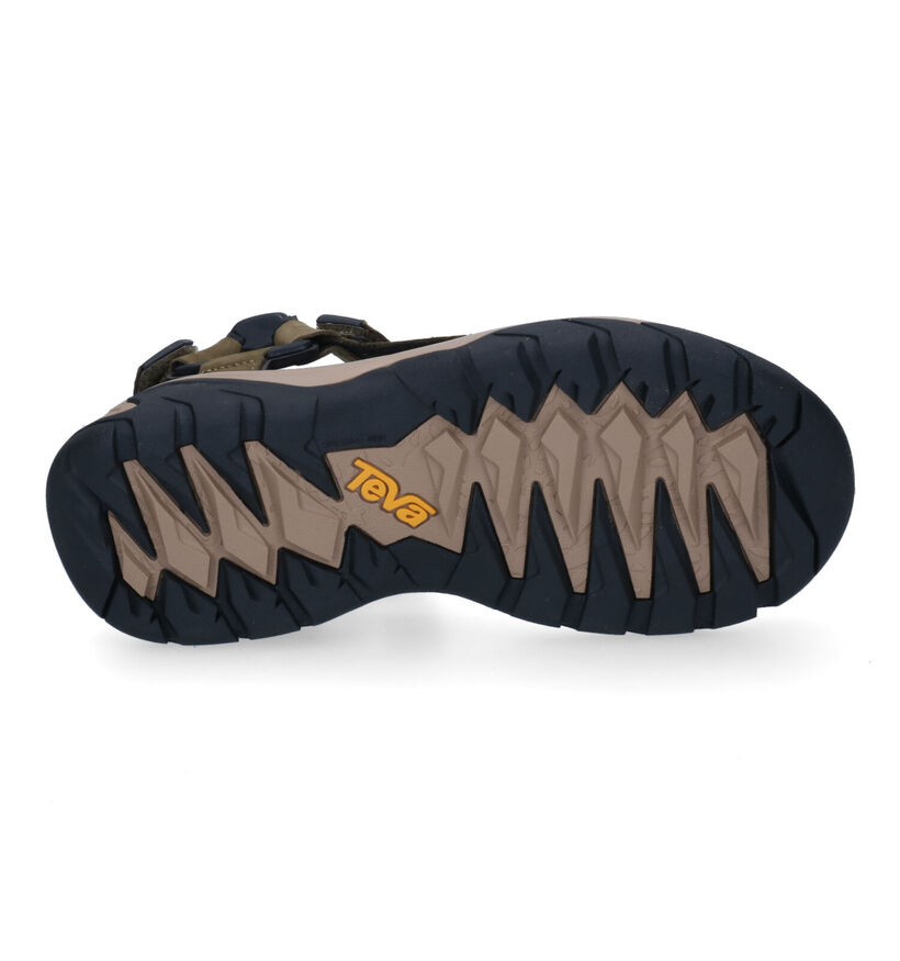 Teva Terra Sandales en Camel en nubuck (321947)