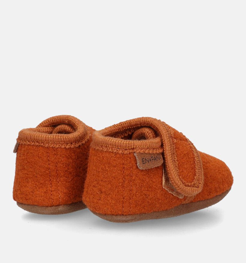 Enfant Pantoufles pour bébé en Orange pour filles, garçons (327078)