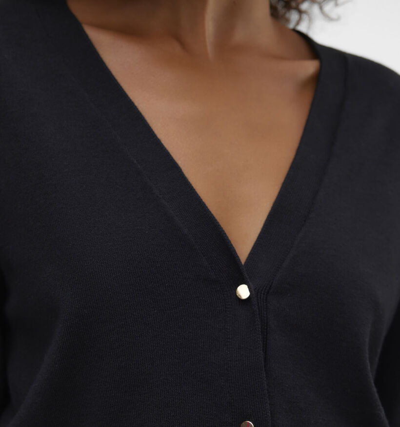 Vero Moda SILJE Zwarte V-Neck Pull voor dames (360092)