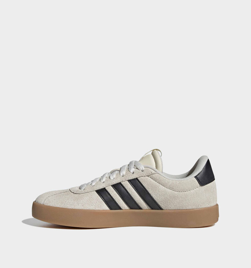 adidas VL Court 3.0 Baskets sportives en Beige pour femmes (366864) - pour semelles orthop&eacute;diques