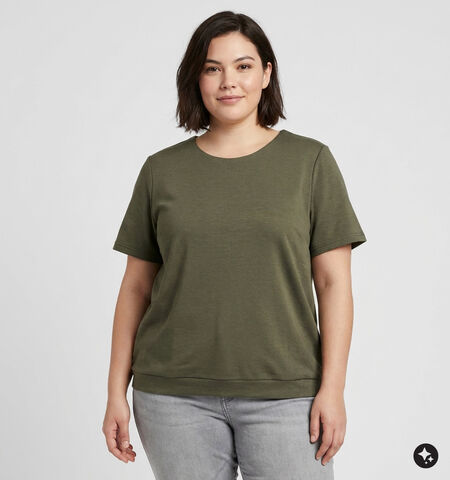 Vero Moda Curve T-shirts Groen