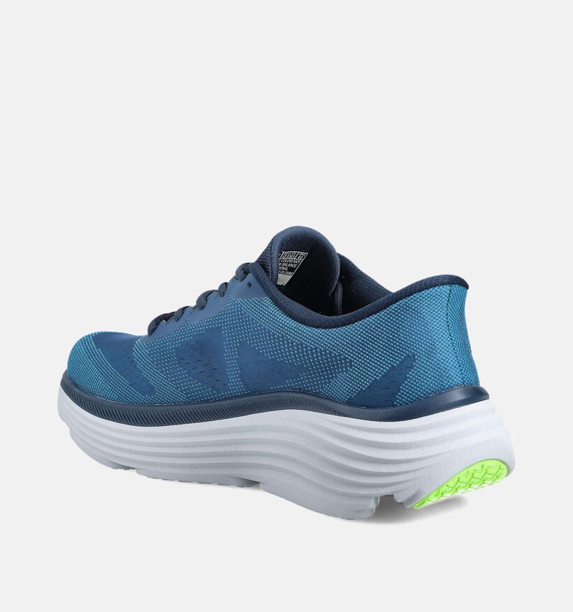 Skechers Max Cushioning Blauwe Sneakers voor heren (367470)