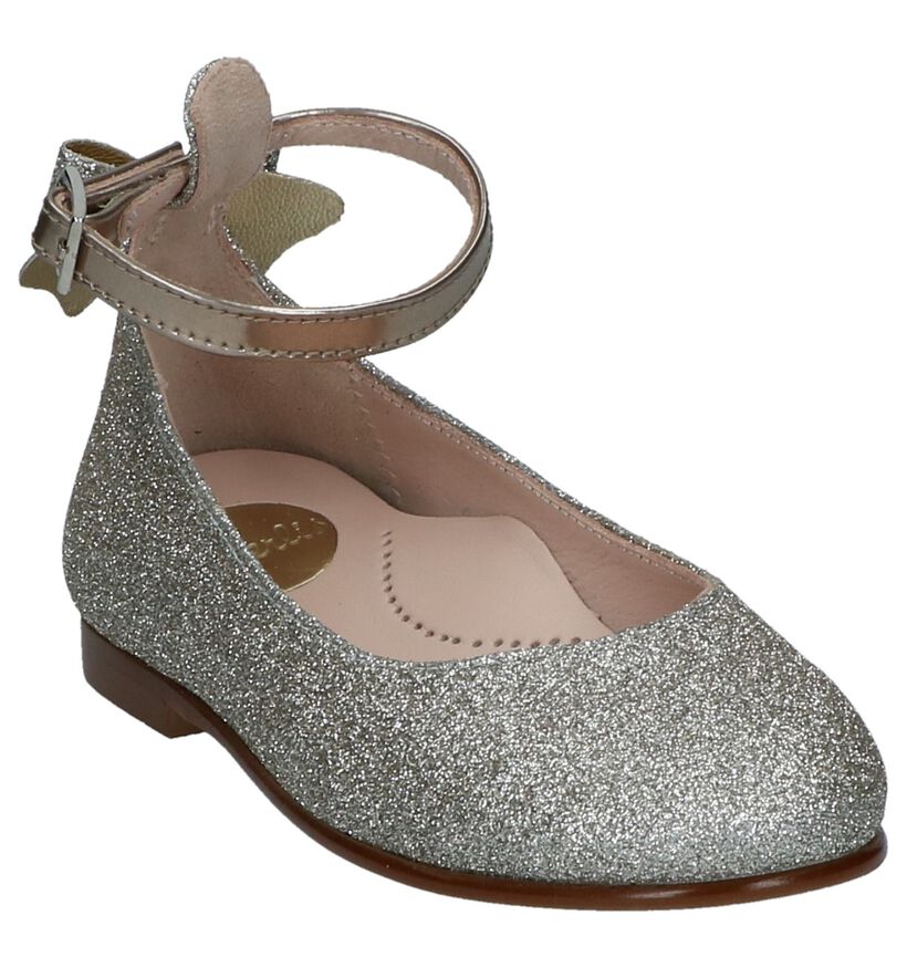 Beberlis Ballerines en Or en simili cuir (245718)