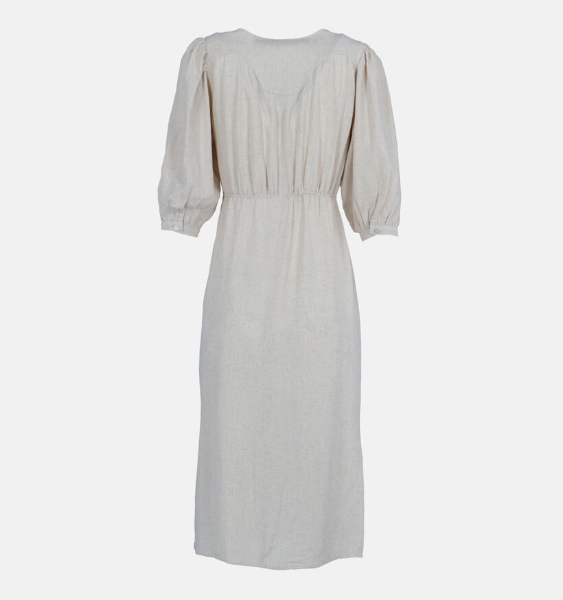Orfeo Lemma Robe mi-longue en Beige pour femmes (358549)