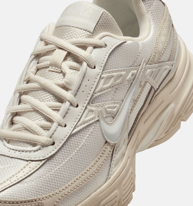 Nike Initiator Witte Sneakers Nike Initiator Lichtbeige/Ecru Sneakers voor dames (364566) - geschikt voor steunzolen