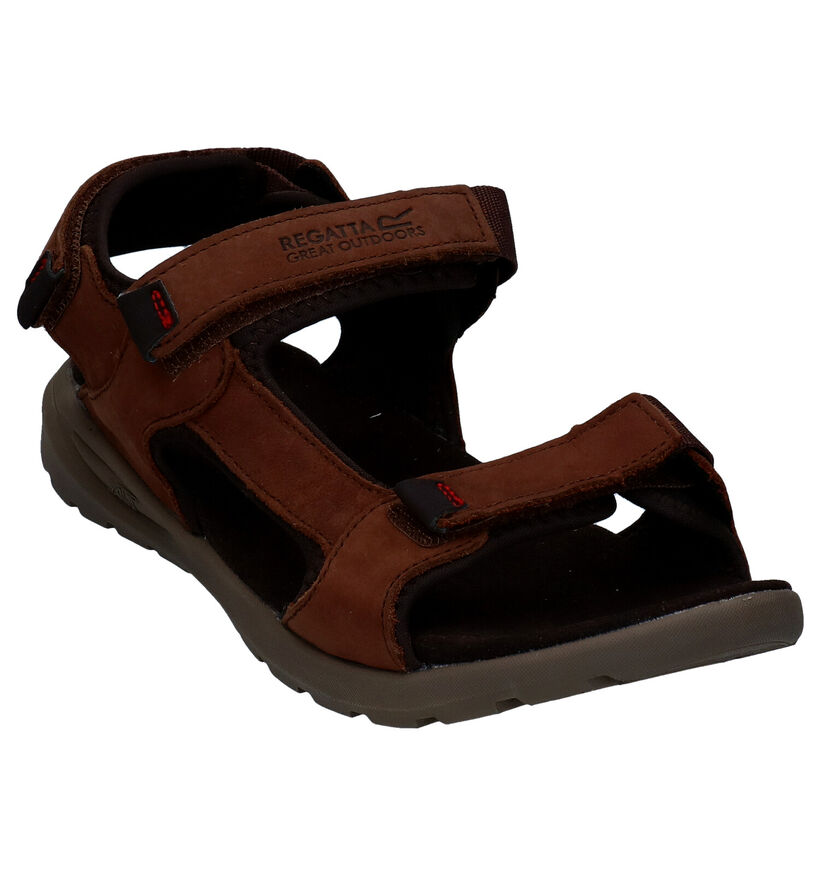 Regatta Marine Cognac Sandalen in nubuck (287378)